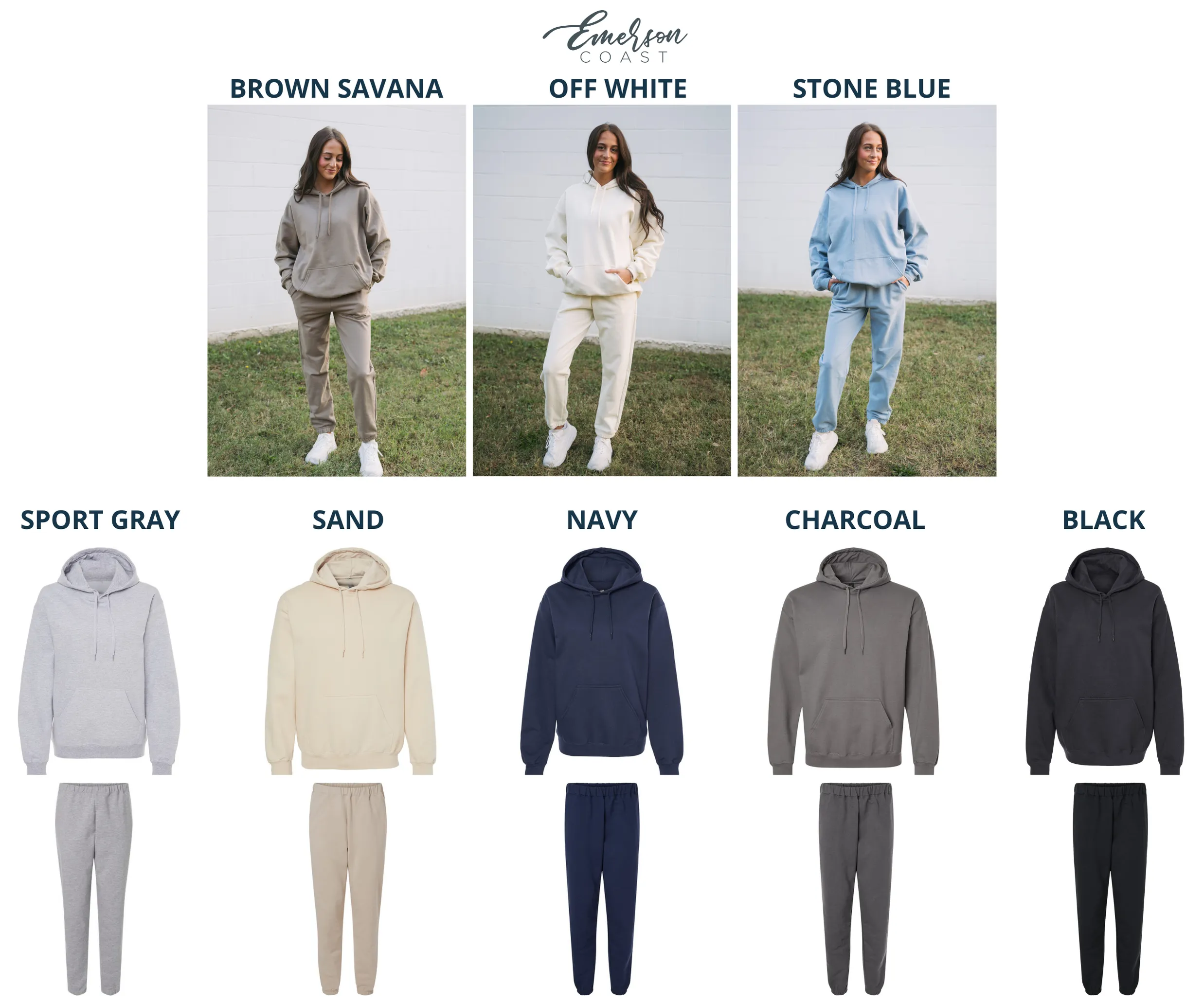 Gildan Soft Style Hoodie & Jogger Set